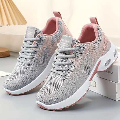 Women's Orthopedic Sports Shoes, Fashionable Walking Shoes, Lightweight Casual Shoes, Road Running Shoes, Non-slip And Breathable Tennis Shoes, Mesh Air-cushioned Sports Shoes, with Foot Support, Suitable for Running, Fitness, Office, And Casual