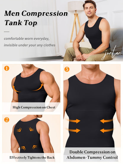 Men's Solid Color Tank Top - Sleeveless 855333