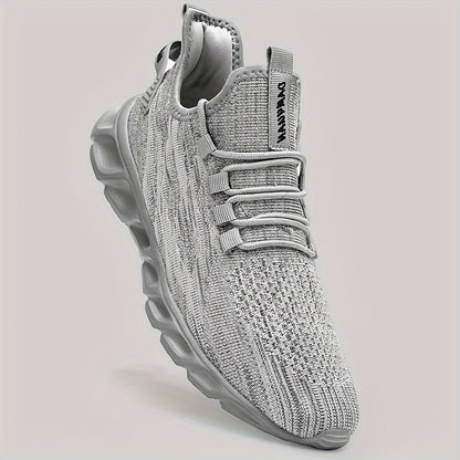 Men'S Barefoot Wide-Soled Non-Slip Outsole, Fly Weave Fashion Trend Outdoor Sports Hiking, Mountaineering Camping Sneakers, Comfortable Breathable Tennis Shoes Casual Sneakers, Shock Absorption Men'S Jogging Shoes Christmas Gifts -3053