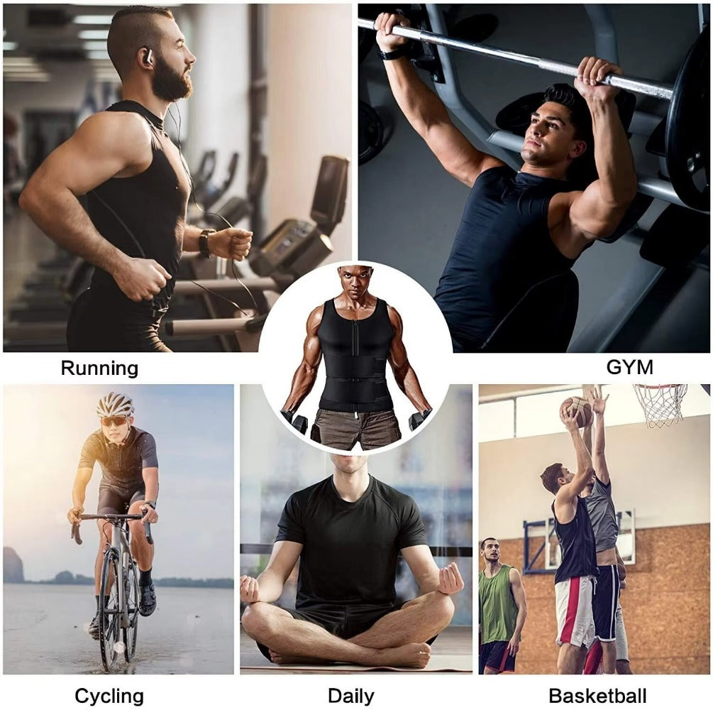 Men's Solid Color Performance Shirt - Sleeveless 983781