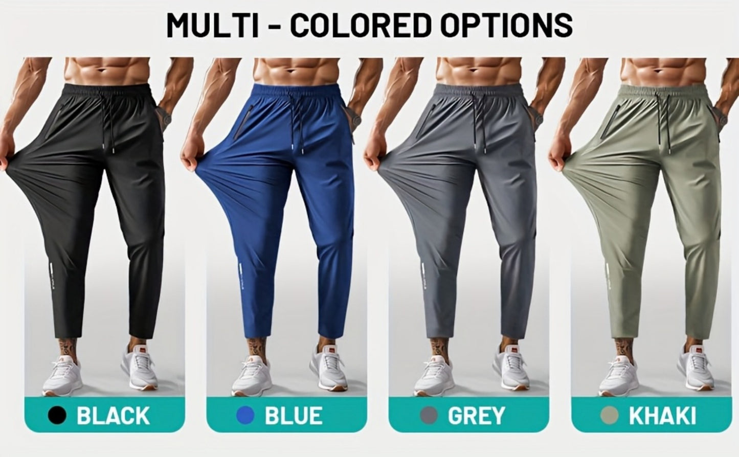 Men's Jogger Pants - Quick Dry