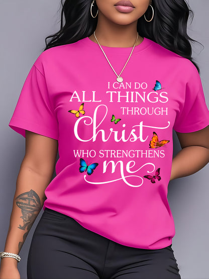 Women's pink color Polyester Printed Graphic T-Shirt - product view 13
