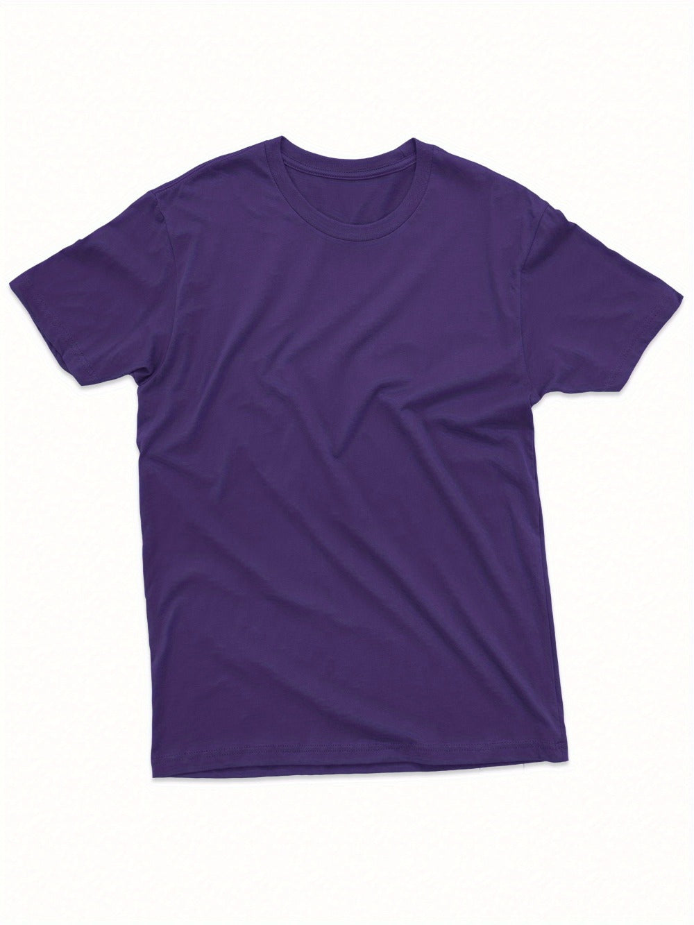 Men's Essential T-Shirt - Round Neck Short Sleeve Modern Style 638181