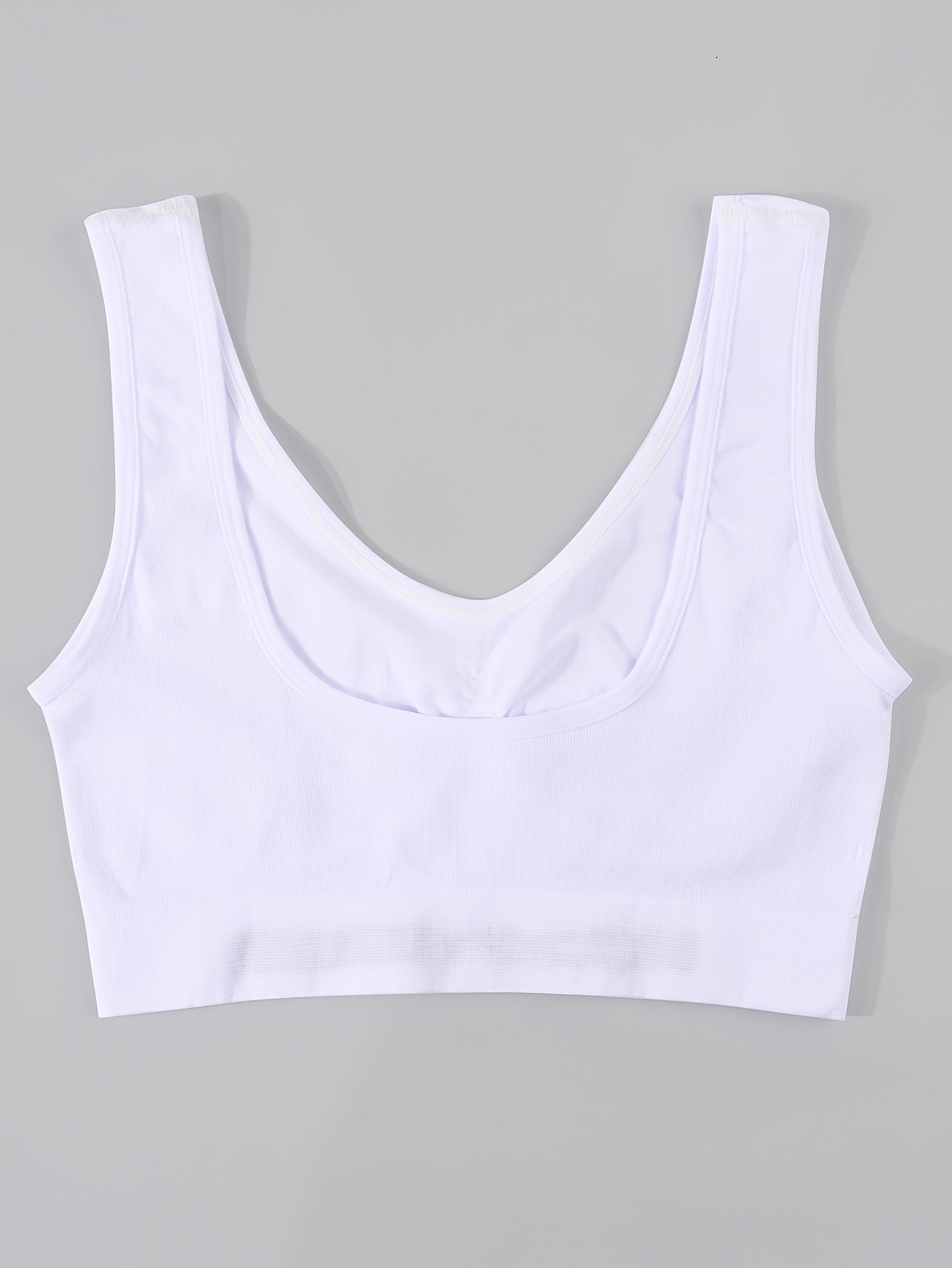 7pcs Women'S Seamless Sports Bra, Comfortable And Breathable Running Exercise Vest Bra, Women'S Underwear