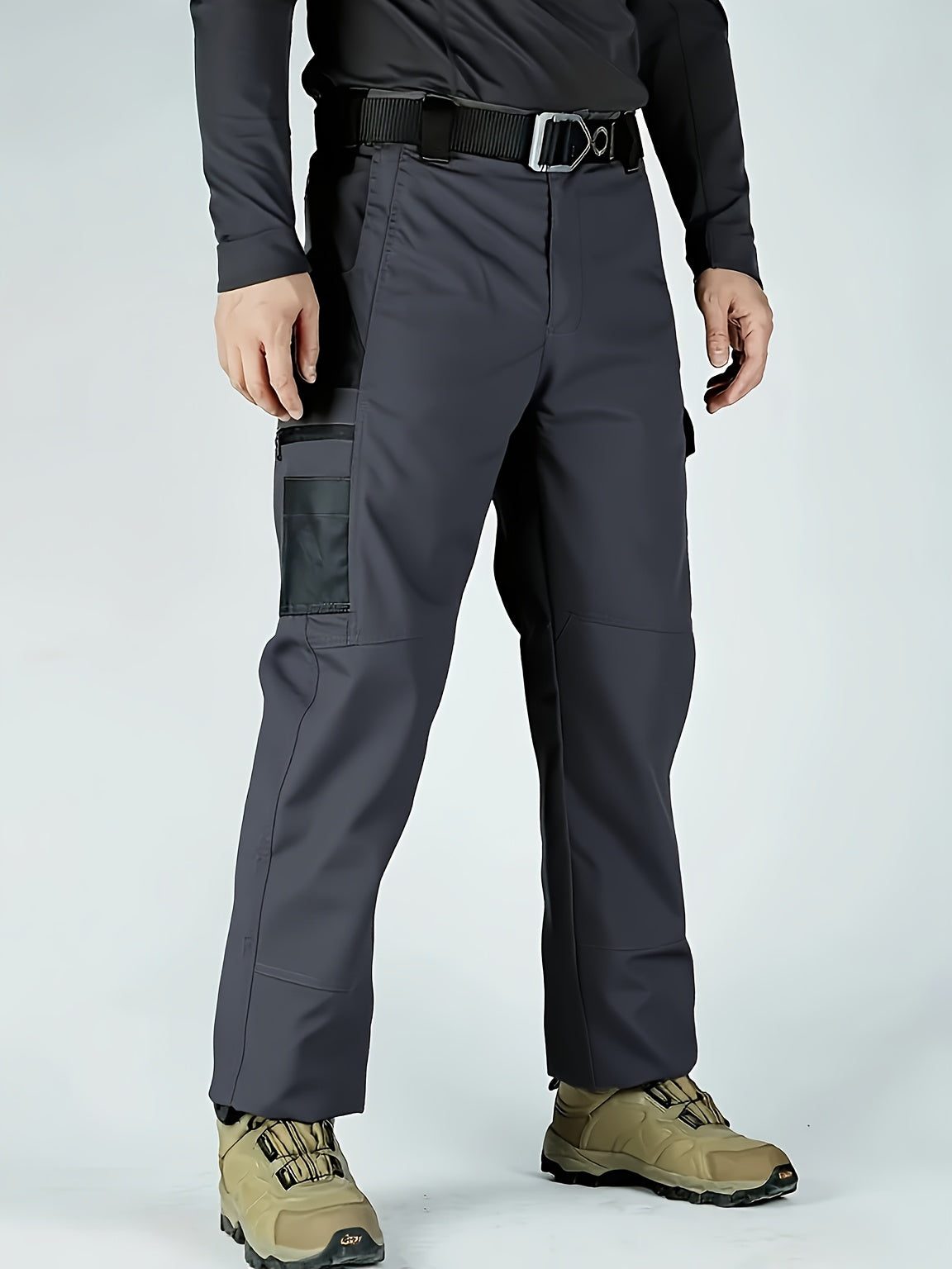 Men'S Tactical Cargo Pants - Quick-Dry Lightweight, Multi-Pocket Design, Regular Fit for Hiking, Camping, Outdoor Adventures (Belt Not Included), Hiking Pants, Adventure Clothing, Rugged Style, Scratch resistant Material, Utility Trousers