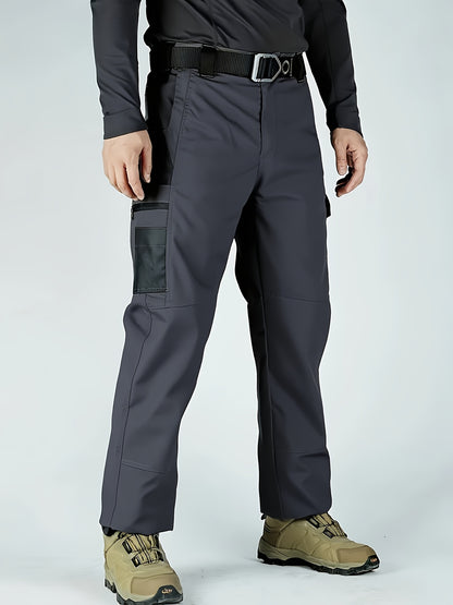 Men'S Tactical Cargo Pants - Quick-Dry Lightweight, Multi-Pocket Design, Regular Fit for Hiking, Camping, Outdoor Adventures (Belt Not Included), Hiking Pants, Adventure Clothing, Rugged Style, Scratch resistant Material, Utility Trousers