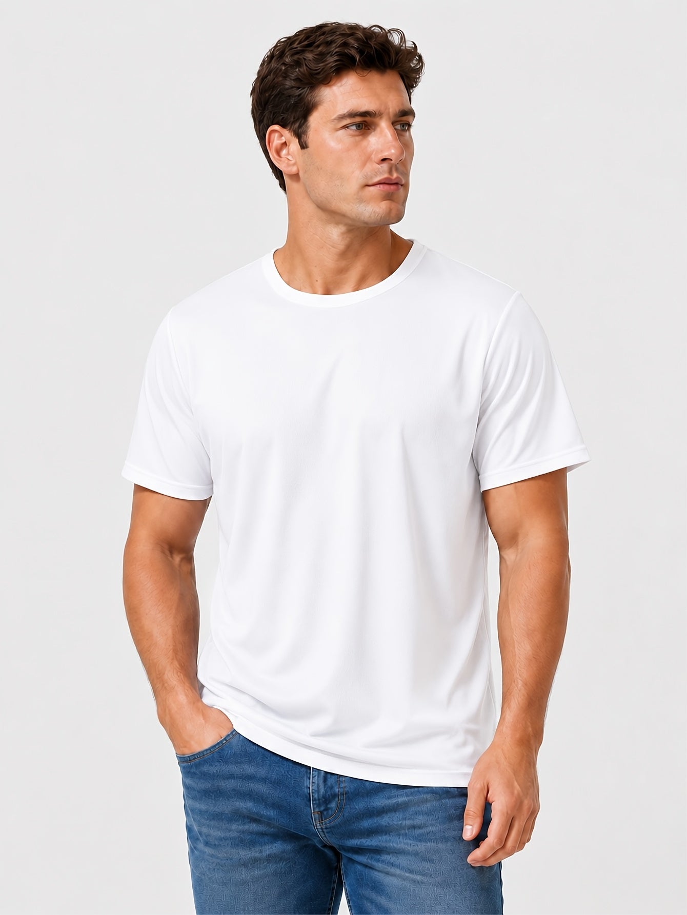 12pcs Unisex Men's And Women's Gym T Shirts, Moisture Wicking Quick Dry Short Sleeve Crew Neck Tees, Loose Fit Breathable Athletic Shirts for Workout, Training And Daily Rotation, Multi Pc Value Set, Camisetas Para Hombre
