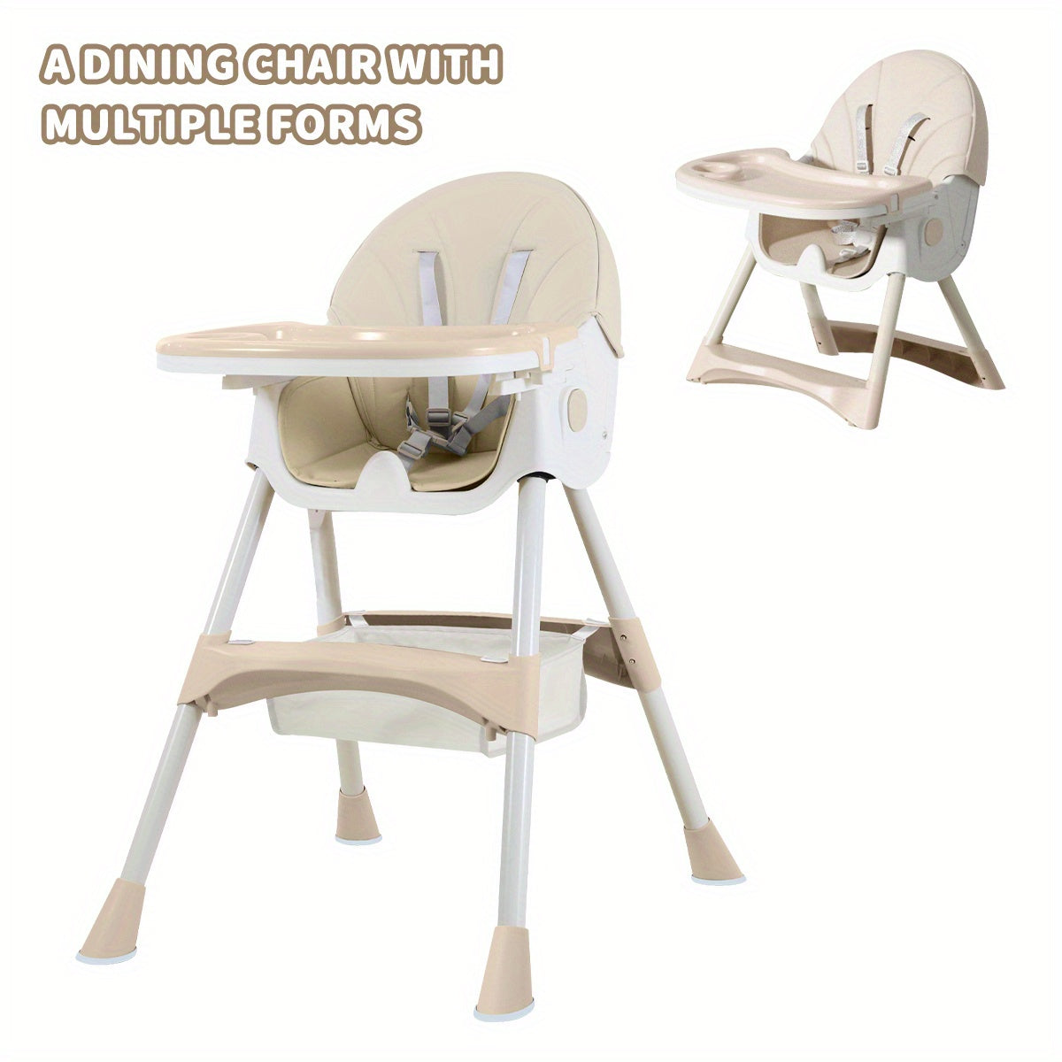 Baby High Chair - Portable Foldable Children Are