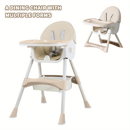 Baby High Chair - Portable Foldable Children Are