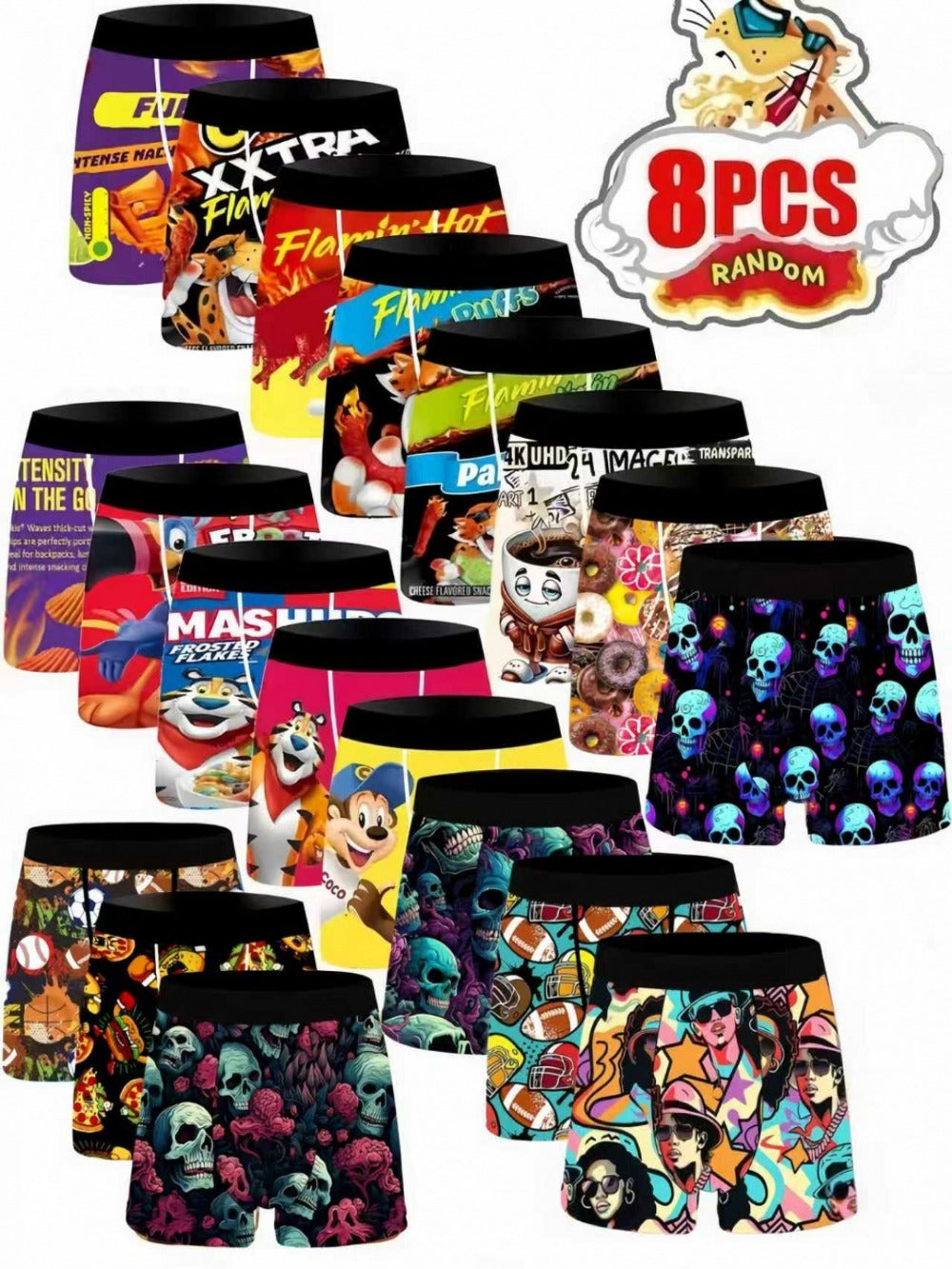 Men's Boxer Briefs - Quick-Dry 8 Style 636837
