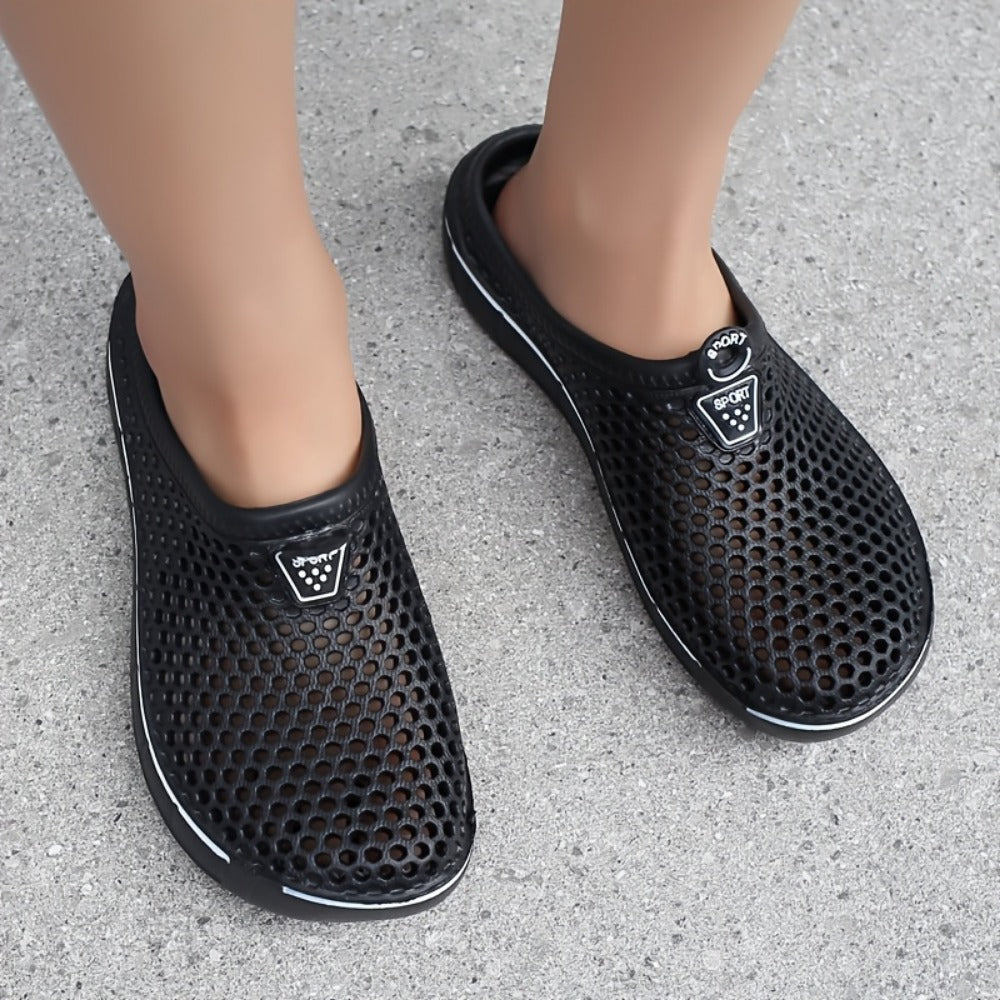 Women's Clogs & Mules - Breathable Mesh Non-Slip Sole for Beach & Water 284773