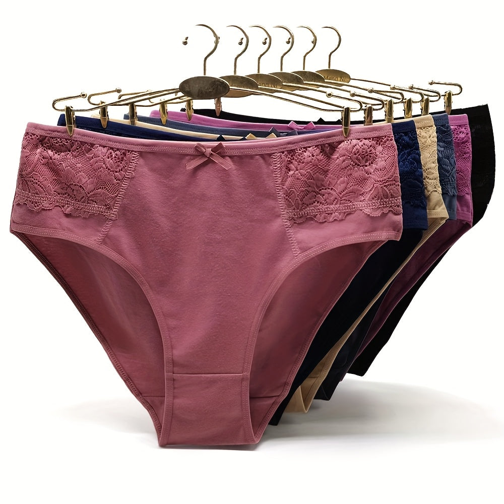 18pcs/ Pack Randomly Assorted Lace Women's Plus Size Panties