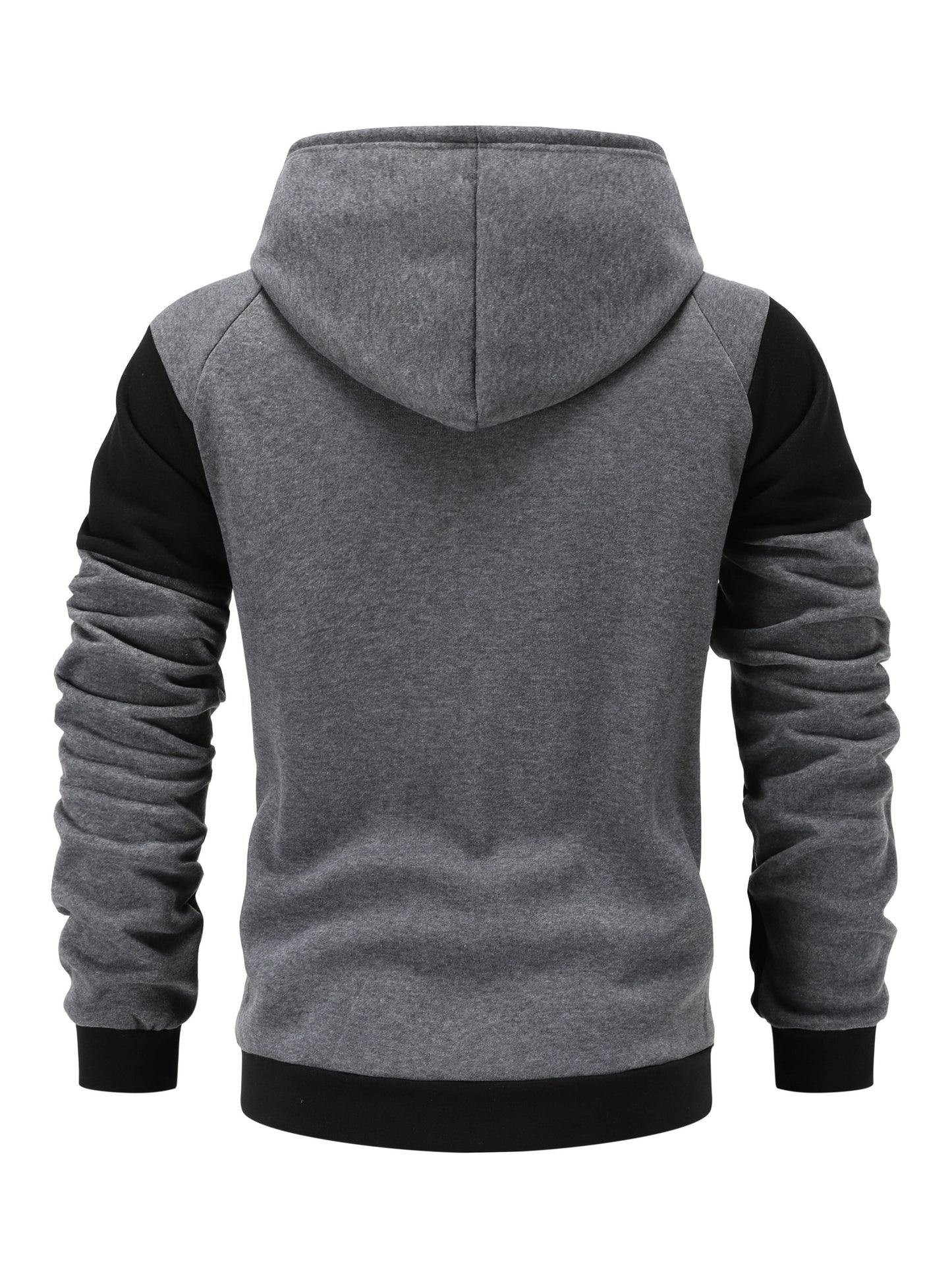 Men's Dark Gray Polyester Jacket - product view 11