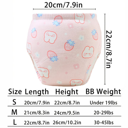 Baby Reusable Training Pants - 12-Pack Animal Print