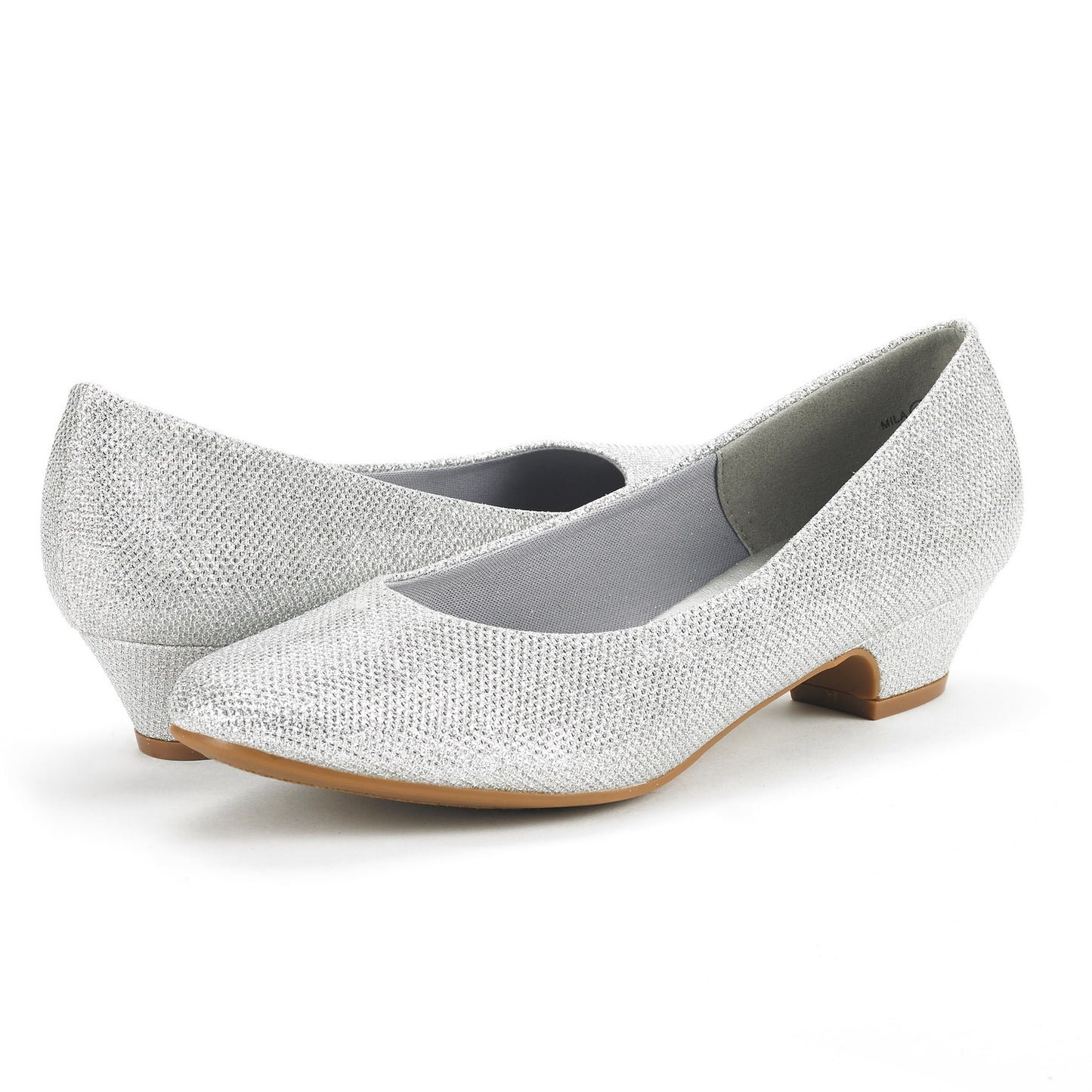 Women's Low Casual Chunky Heel Pump Shoes Comfort Elegant Design Low Chunky Heels Pumps Comfortable Round Toe Dressy Elegance Work Shoes Functional Design