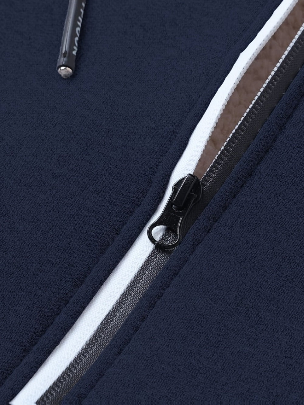 Men's Windproof Fleece Pullover Coat
