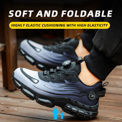 Men's Work & Safety Shoes - Puncture Resistant & Breathable Comfort