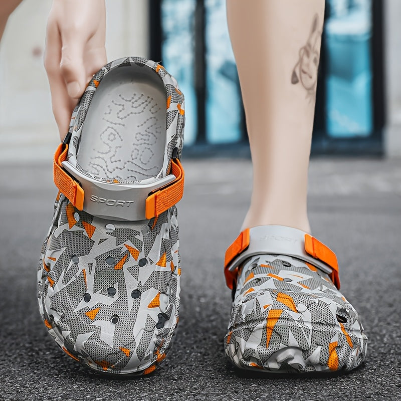 Men's Clogs, Fashionable Soft-Soled Clogs, Outdoor Sports and Casual Slippers, Outdoor/Indoor/Beach Clogs