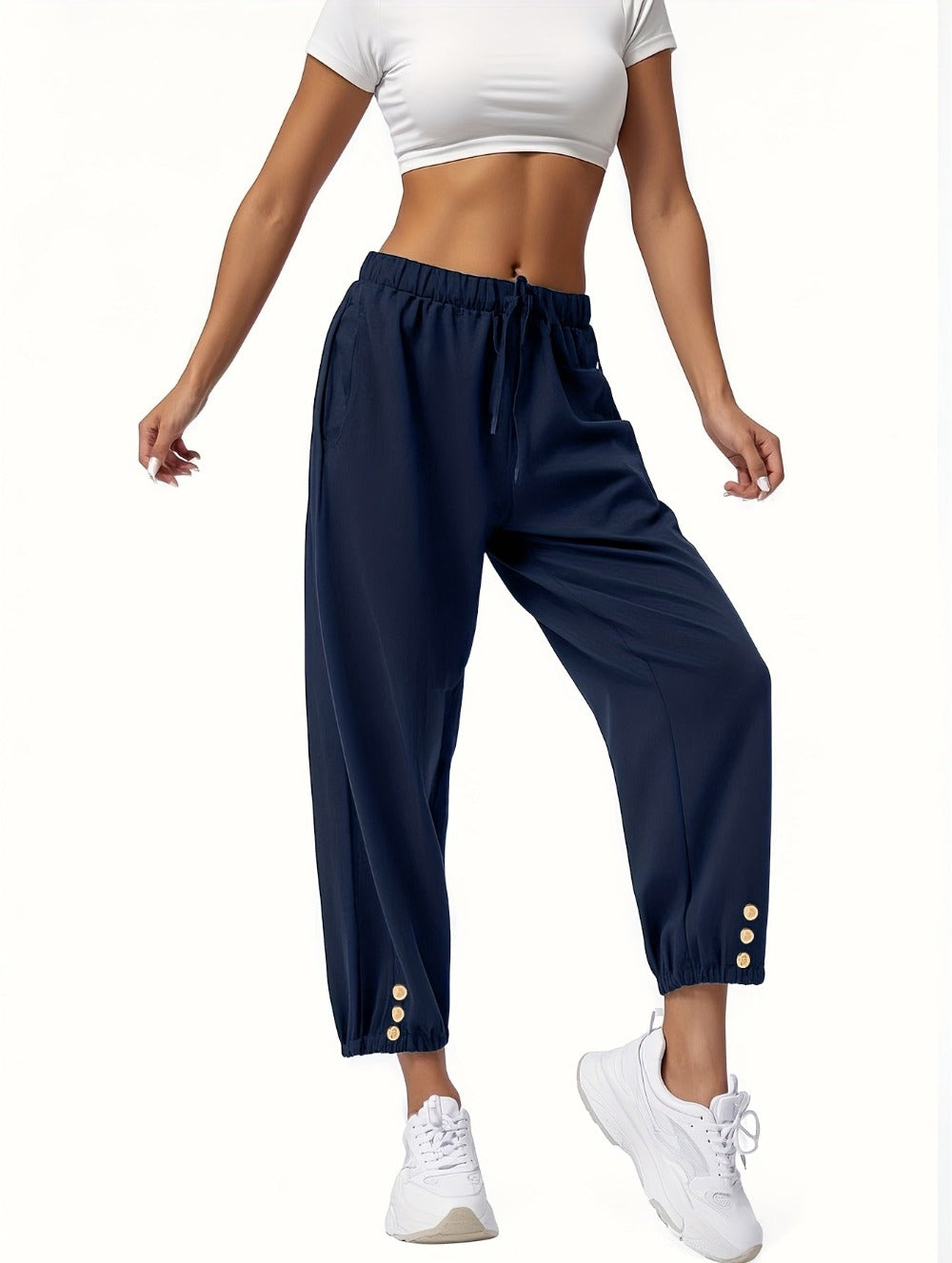 Women's Wide Leg Pants - High Waist Wide leg 66