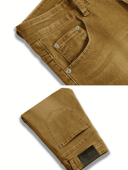 Men's 3-Pack Slim-Fit Stretch Jeans - Multi-Color Denim Value Set