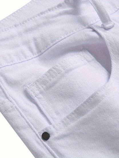 Men's Slim Fit Jeans - Classic Wash Distressed Modern 556325