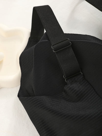 Large Size Single-piece Women's Seamless No-steel-bra Bra, Sexy Back Lifting Bra, Comfortable Breathable Bra Without Steel Band, Women's Bra, High Elasticity Gathering Anti-gravity Upward Lifting Bra, Suitable for Daily Wear Daily Bra Set