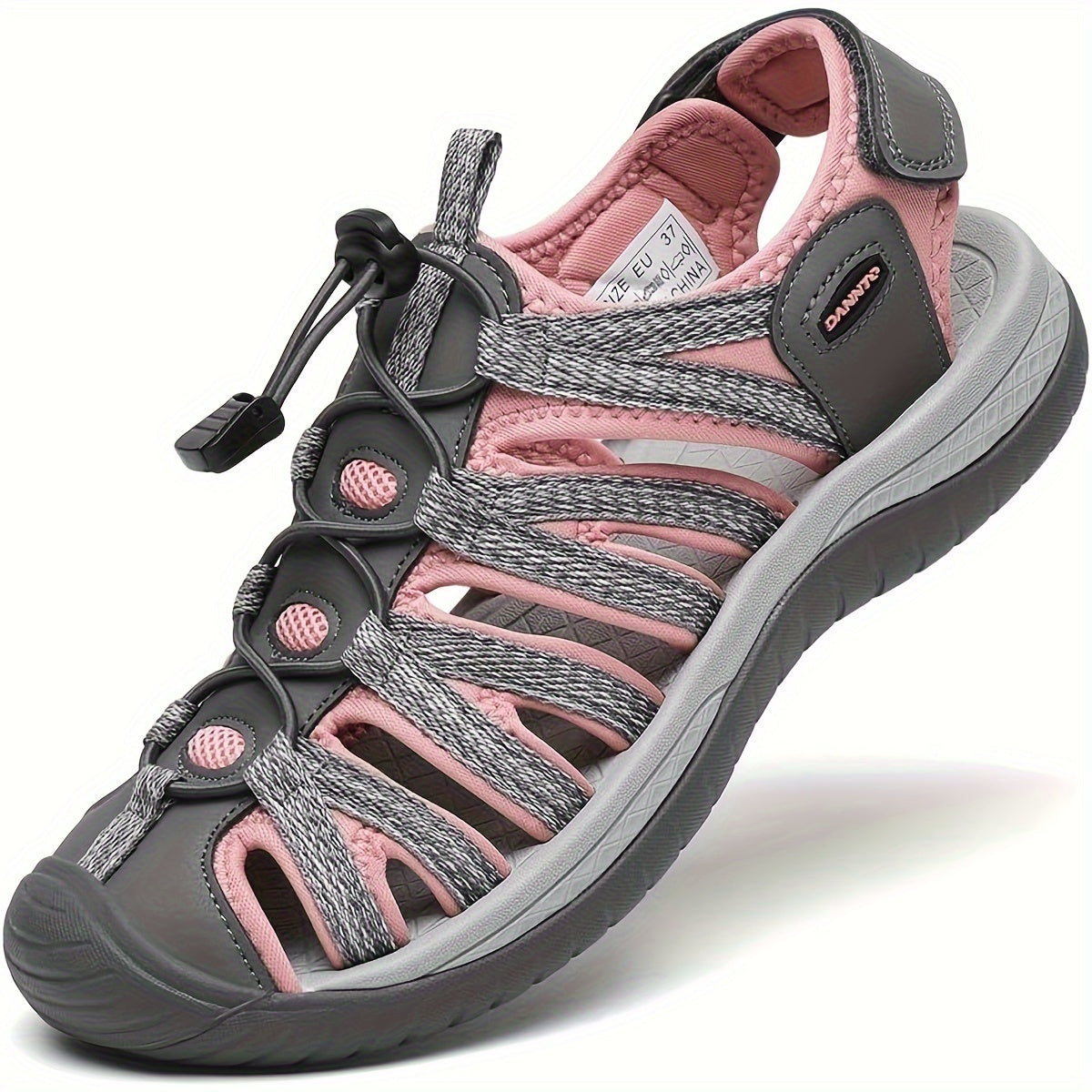 Women's Closed Toe Hiking Sandals Walking Water Sandal Comfort Athletic Sport Outdoor Sandals Casual Sports Sandals