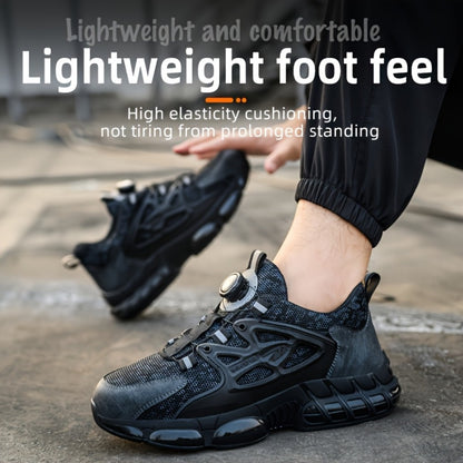 Men's Work & Safety Shoes - Puncture Resistant & Lace-Up Fit