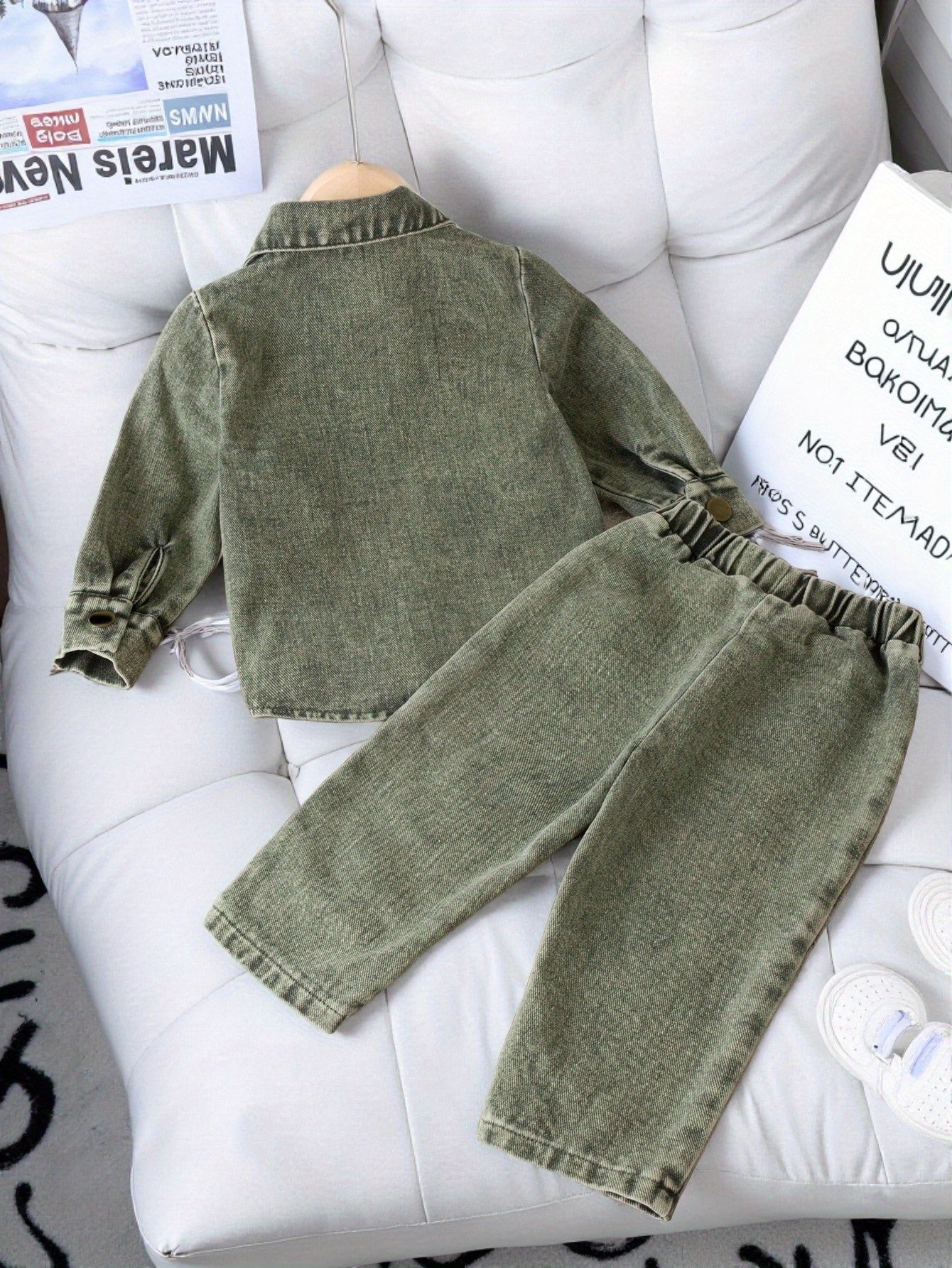 Targeted Development Of A Two-piece Set For The Baby Girl Spring Casual And Simple Style, for Outdoor
