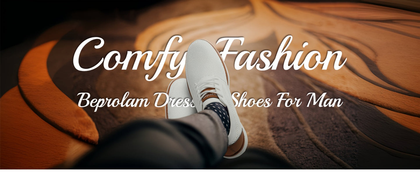 Men's Dress Shoes & Oxfords - Breathable Mesh Lightweight for Everyday Wear 334501