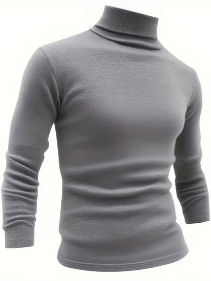 Men's Solid Color Performance Shirt - Long Sleeve 426725