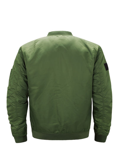 Men's Relaxed Zip-Up Coat