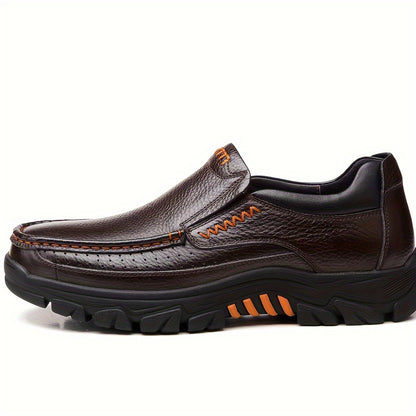 Men's Casual Loafers, Breathable Lightweight Slip On Shoes for Business Office, Spring Summer And Autumn