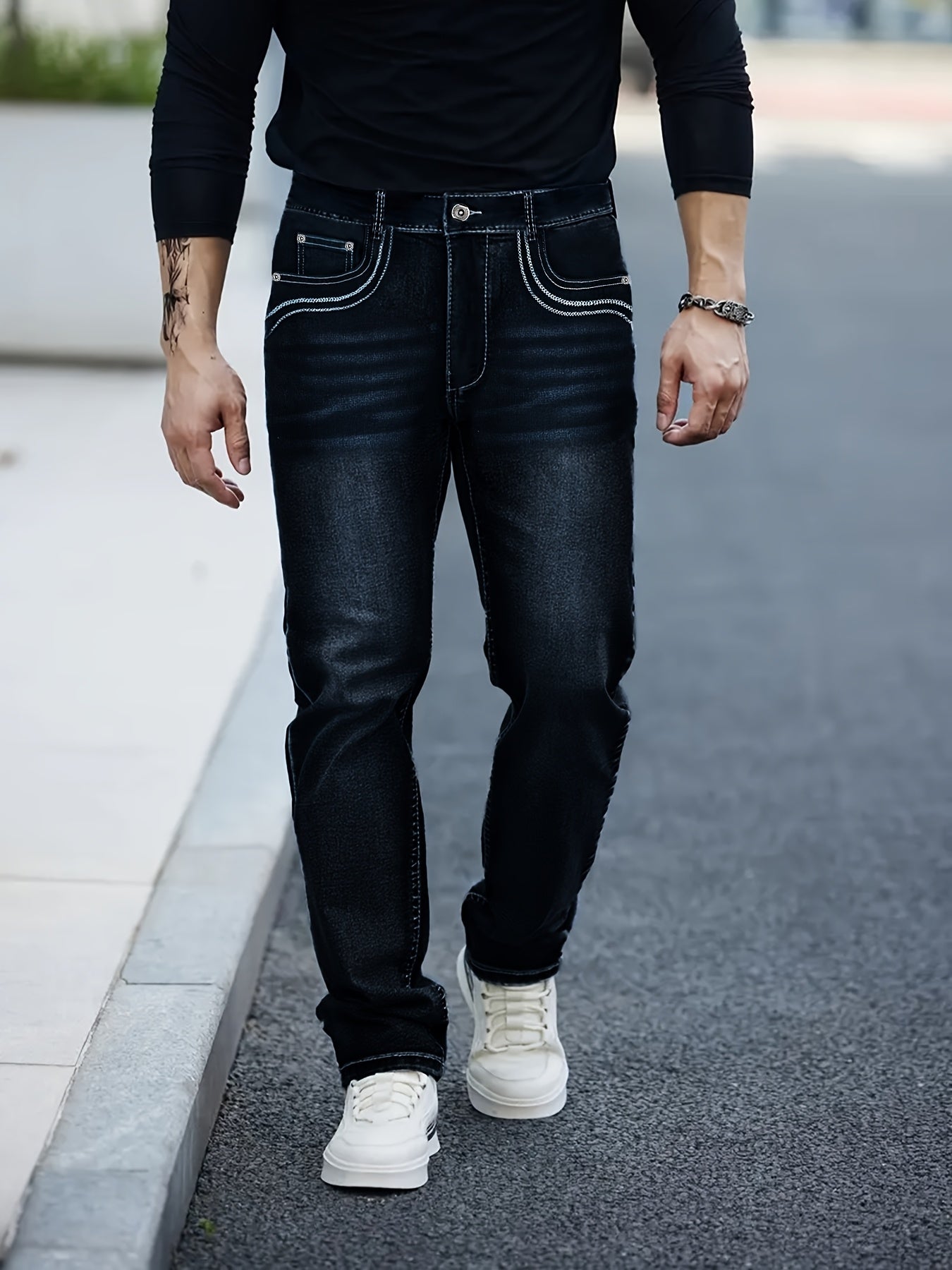 Fashion Slim Stretch Men's Jeans - Comfortable And Versatile Men's Jeans That Can Be Worn In All Seasons