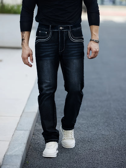 Fashion Slim Stretch Men's Jeans - Comfortable And Versatile Men's Jeans That Can Be Worn In All Seasons