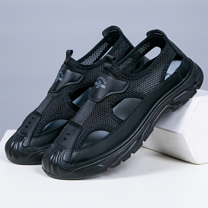 [Breathable Mesh Slip-On] Sneakers 2026 Men's New Summer Breathable Mesh Slip-On Shoes, Perfect for Driving, Outdoor Activities, And The Beach, Mens Shoes