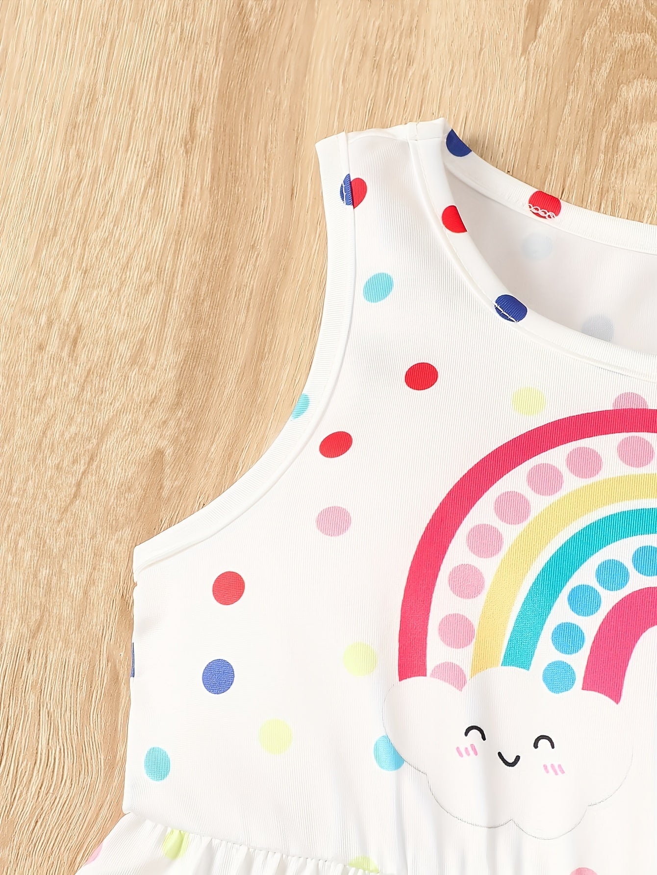 3pcs Summer Girls 8 Years Sleeveless Dress Holiday Gift Party Teenage Dresses Children Casual Dressy Pop Girls Dress 10 Years Chic Peplum Casual Skirt Sleeveless Suspenders