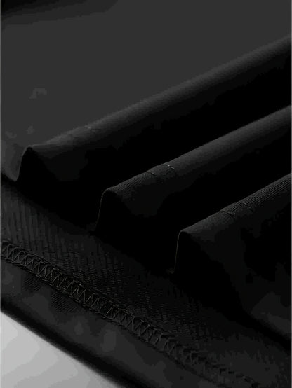 Men'S Casual T-Shirt Featuring a Creative Letter Design, Made from 100% Knit Fabric, Perfect for Spring And Summer with Its Short Sleeves, Stylish And Adaptable