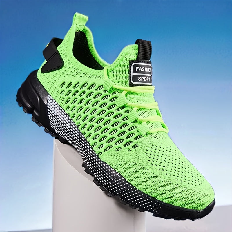 Sneakers, Double Mesh Sports Shoes, Breathable, Lightweight, Fashionable And Versatile, Suitable for Young People Who Like Sports And Trends, Daily Travel And Jogging And Fitness