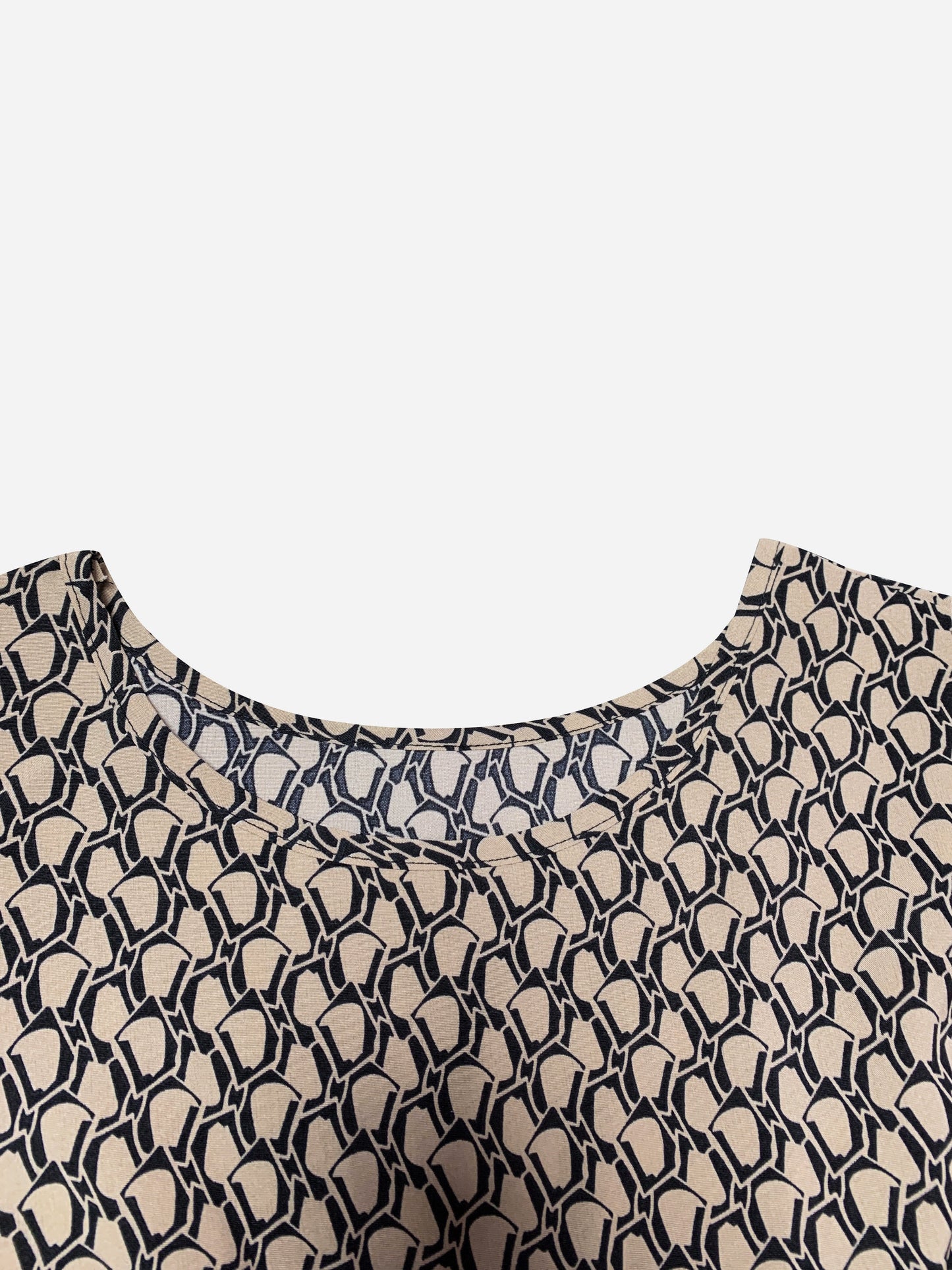 [Floral Blouse] Elegant Floral Print Crew Neck Blouse for Women - Versatile & Stylish, Machine Washable Polyester