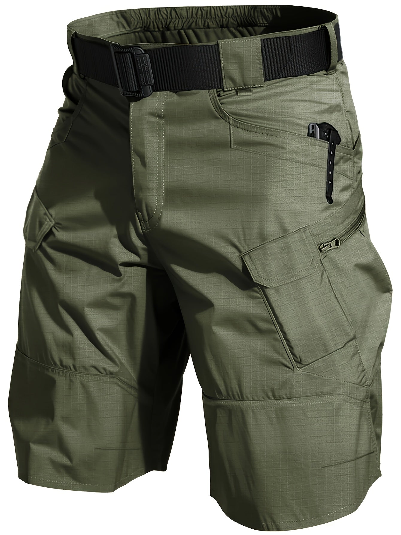 Men's Black+gray Shorts - product view 20