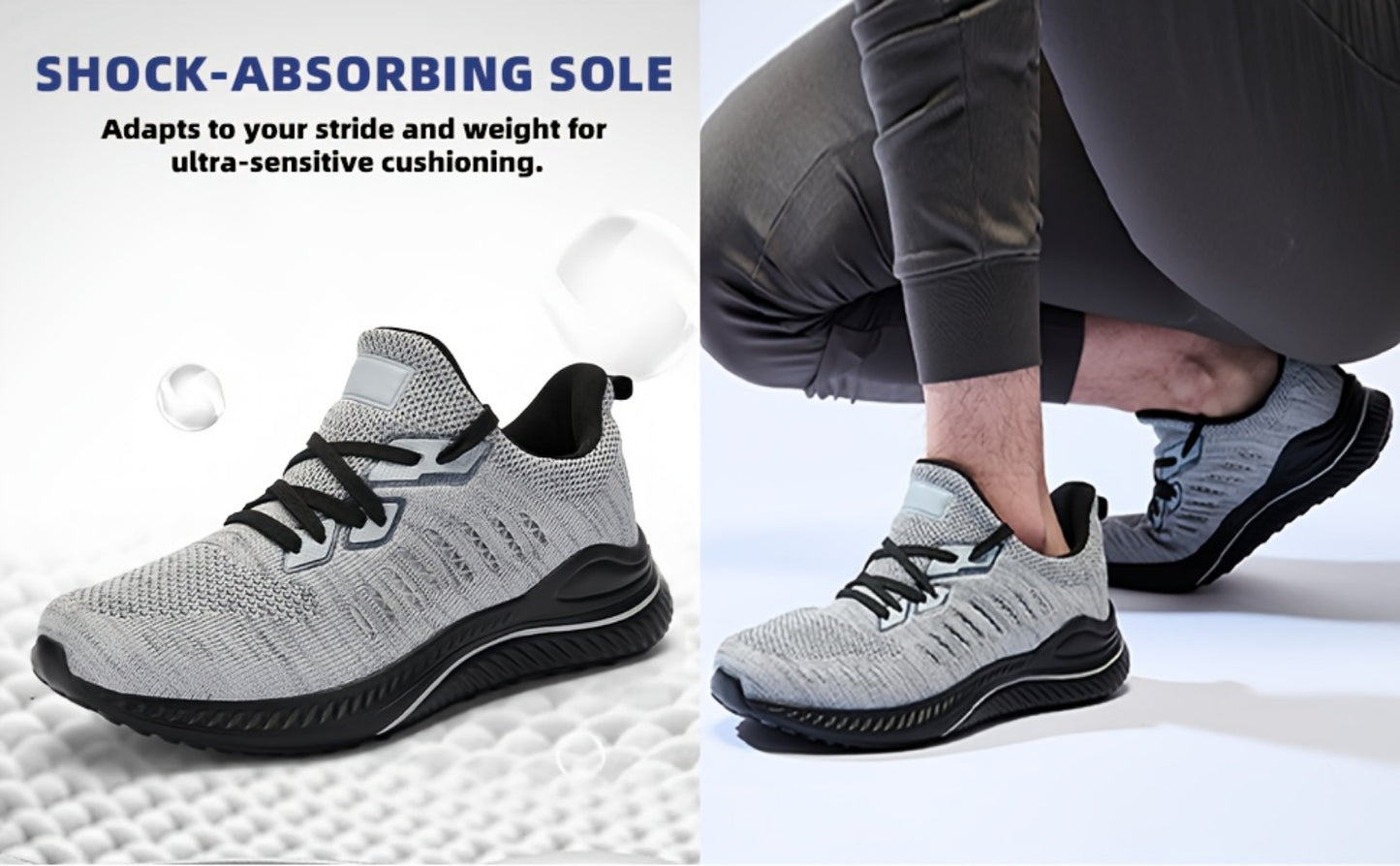 Men's Sneakers - Non-Slip Sole & Breathable Comfort 800229