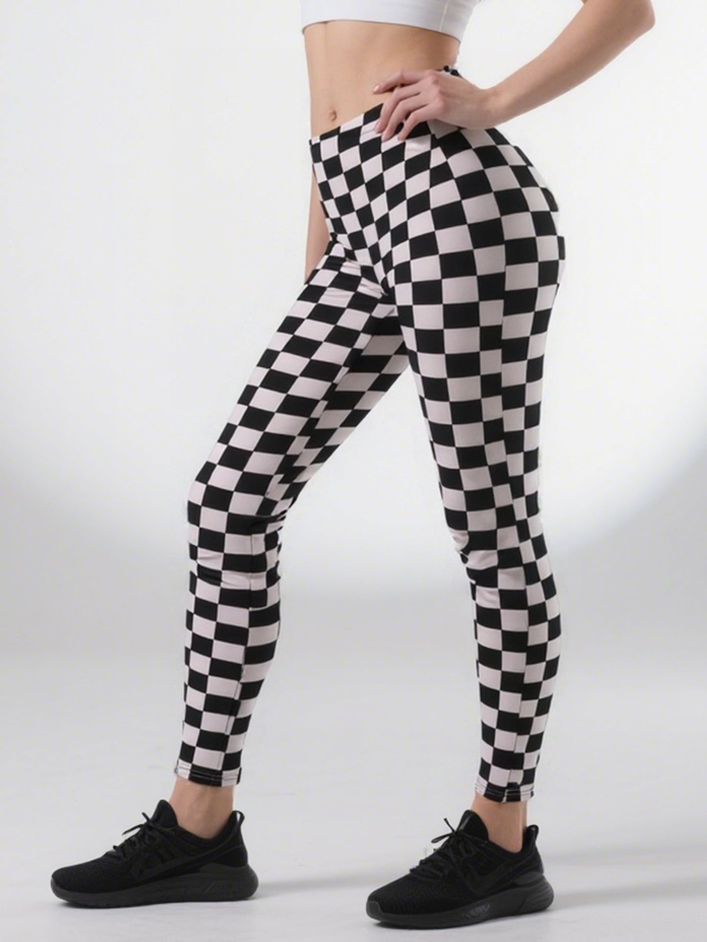 Random 5pcs Women Prints Stretchy Leggings