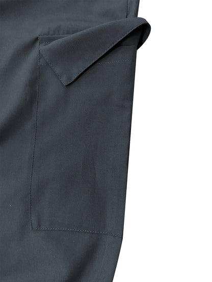 1pc Men'S Lightweight Casual Cargo Pants With Drawstring Waist, Zippered Pockets & Print Logo - Breathable For Outdoor Running, Training, Hiking & Everyday Use - Spring/Summer Collection, Workout Pants, Running Apparel, Functional Pockets