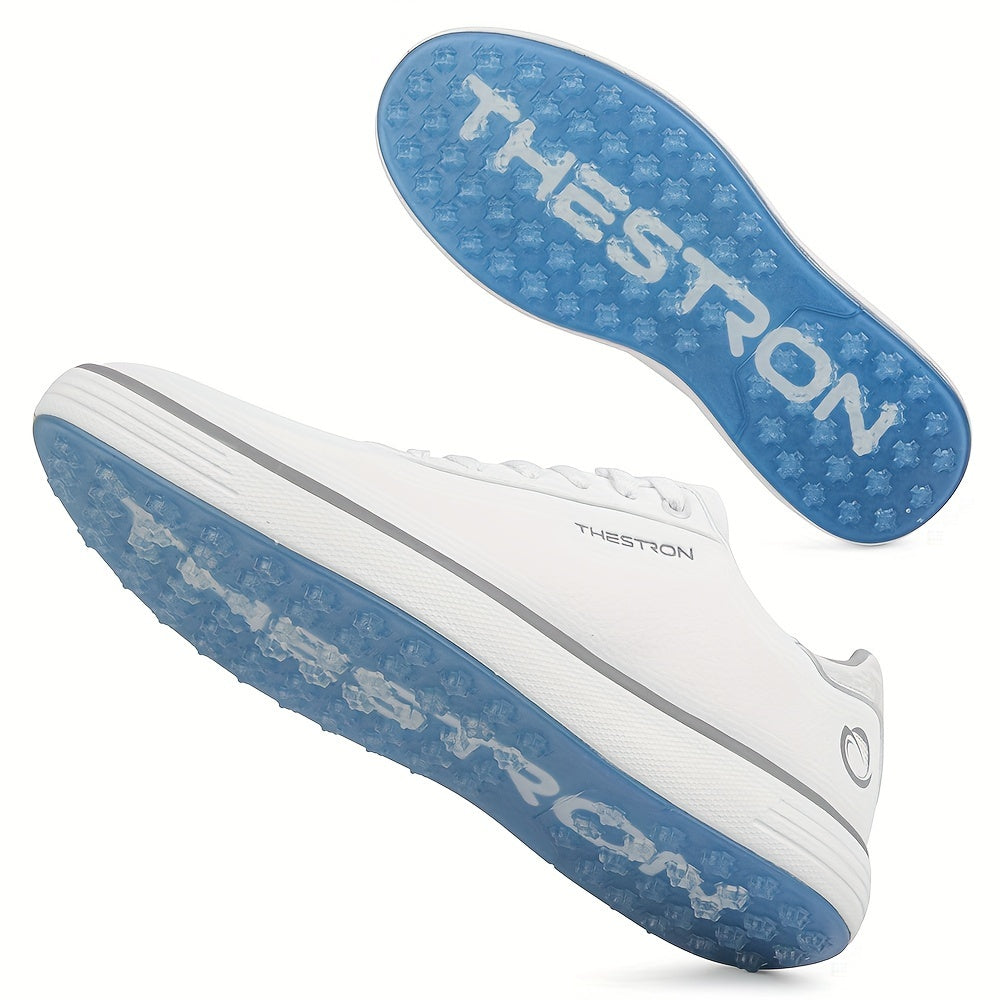 Sneakers, THESTRON Men's Golf Footwear - Non-Slip, Professional Training and Casual Wear, Durable TPU Sole, Lace-Up Closure, All-Season, Comfortable Fit, THESTRON