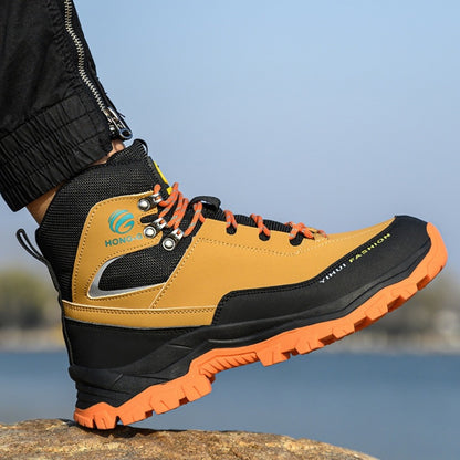 Men's Work & Safety Boots - Puncture Resistant & Non-Slip Sole