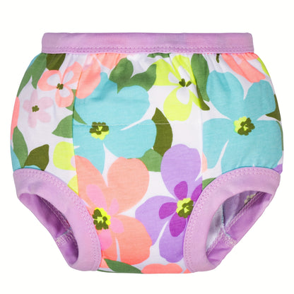 10-Pack Girls' Potty Training Pants, 100% Absorbent Training Underwear for Toddlers, Soft & Comfortable, 12 Months - 5 Years