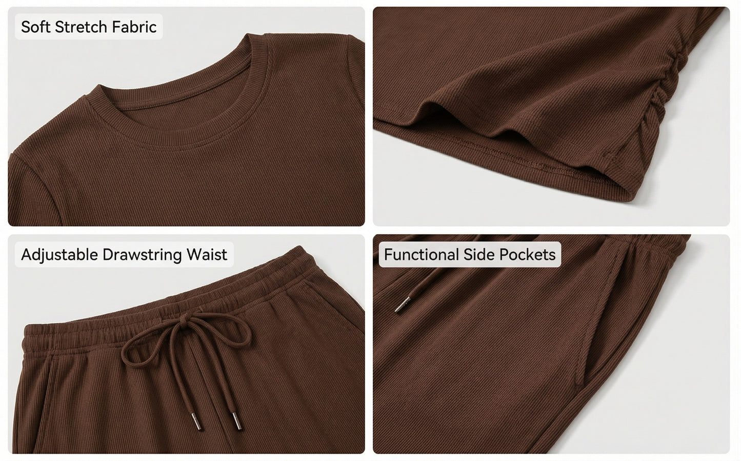 2026 [Elegant Direction]Relaxed And Sophisticated Fashion Casual Outfit, Pants + Fitted Long Sleeves