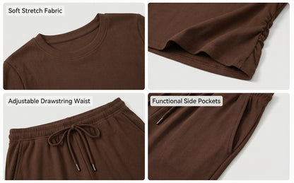 2026 [Elegant Direction]Relaxed And Sophisticated Fashion Casual Outfit, Pants + Fitted Long Sleeves