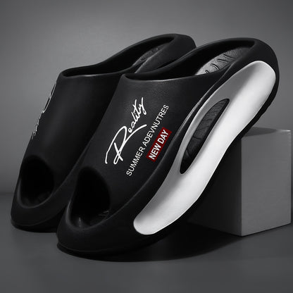 Slippers for Men, All-Season Indoor Sandals for Men, Non-Slip Breathable Comfortable Shower Slippers, Open-Toe Bathroom Slippers,, Slides for Men,, Men Slippers,, Mens Slippers,, Slippers